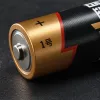 A golden silver-top battery with a red packaging card Application Scenario
